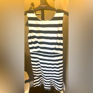 Nautical banana republic dress.